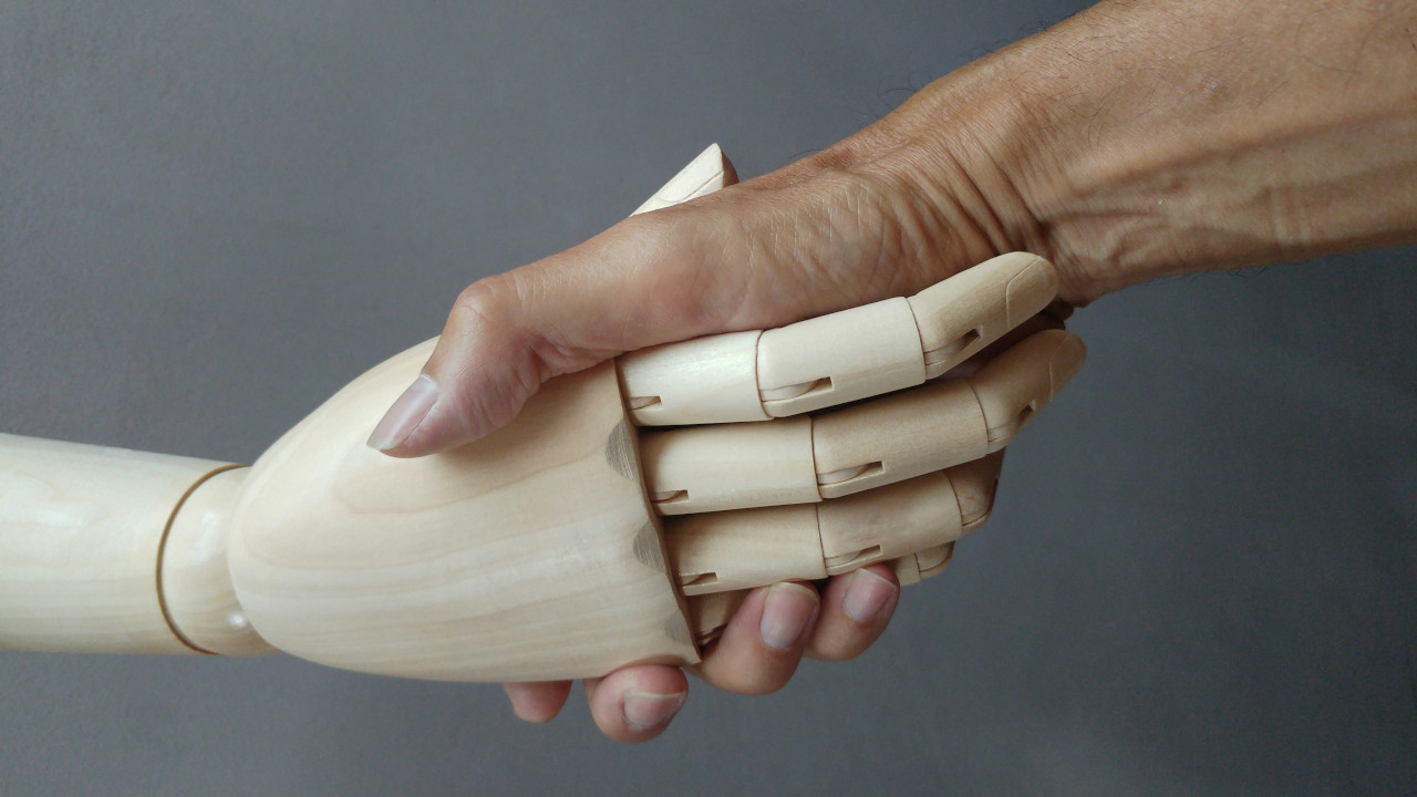 Robot Human Handshake